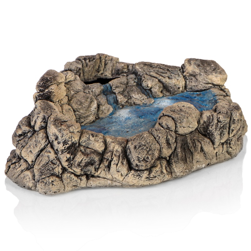 Terra Mind - Waterfall Scenery 2 in 1 - cave and heat island for terrarium